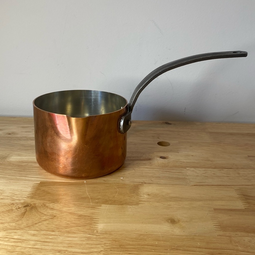 Baumalu Small Copper Saucepan